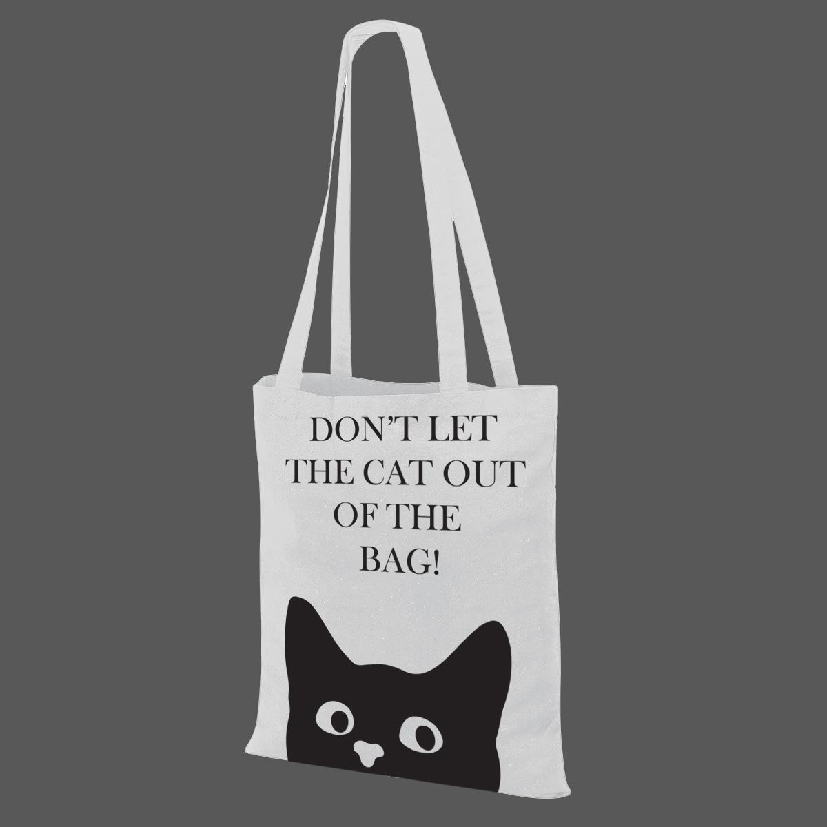 Cat Out the Tote Bag - Named4You